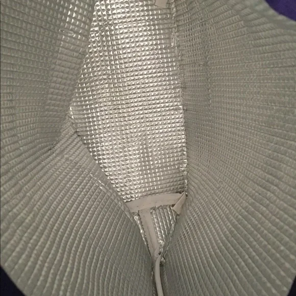 Thirty-One Thermal Tote Used Purple/White/Gray - Picture 3 of 4